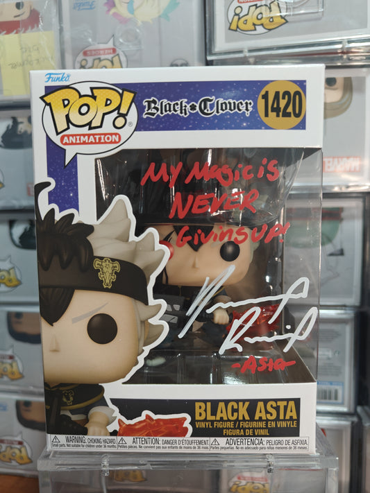 Black Asta -Signed by Dallas Reid 1420