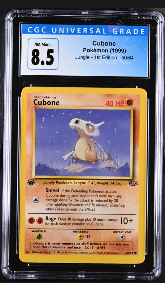Cubone 1st Ed - CGC 8.5