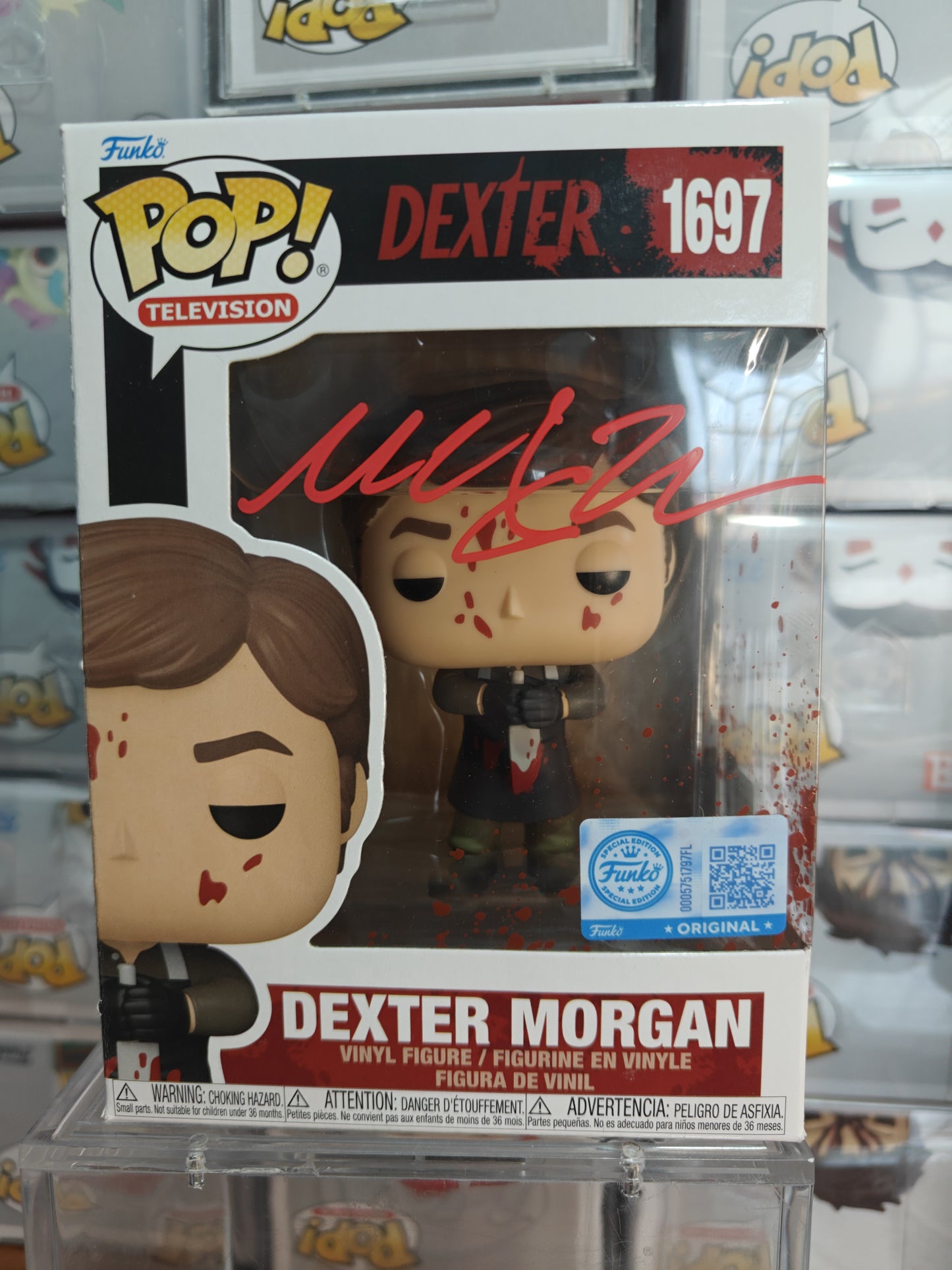 Dexter Morgan 1697 Signed by