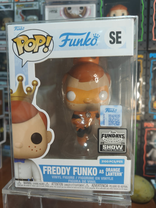Freddy Funko as Orange Lantern 3100pcs Fundays 2025