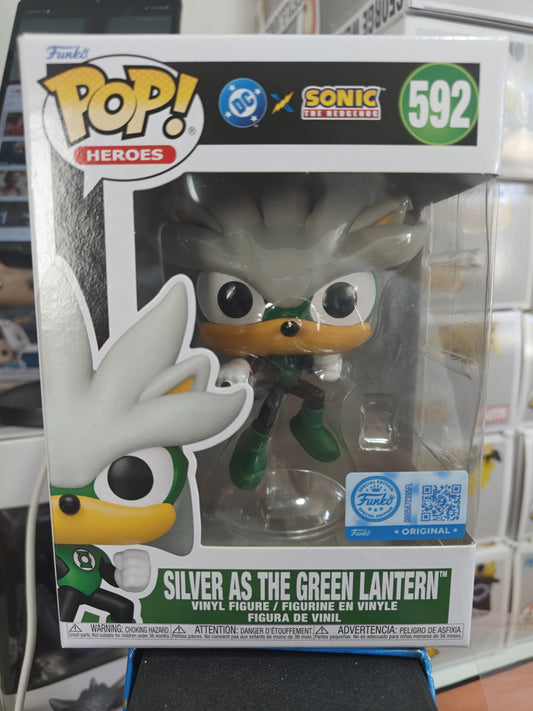 Silver as The Green Lantern 592