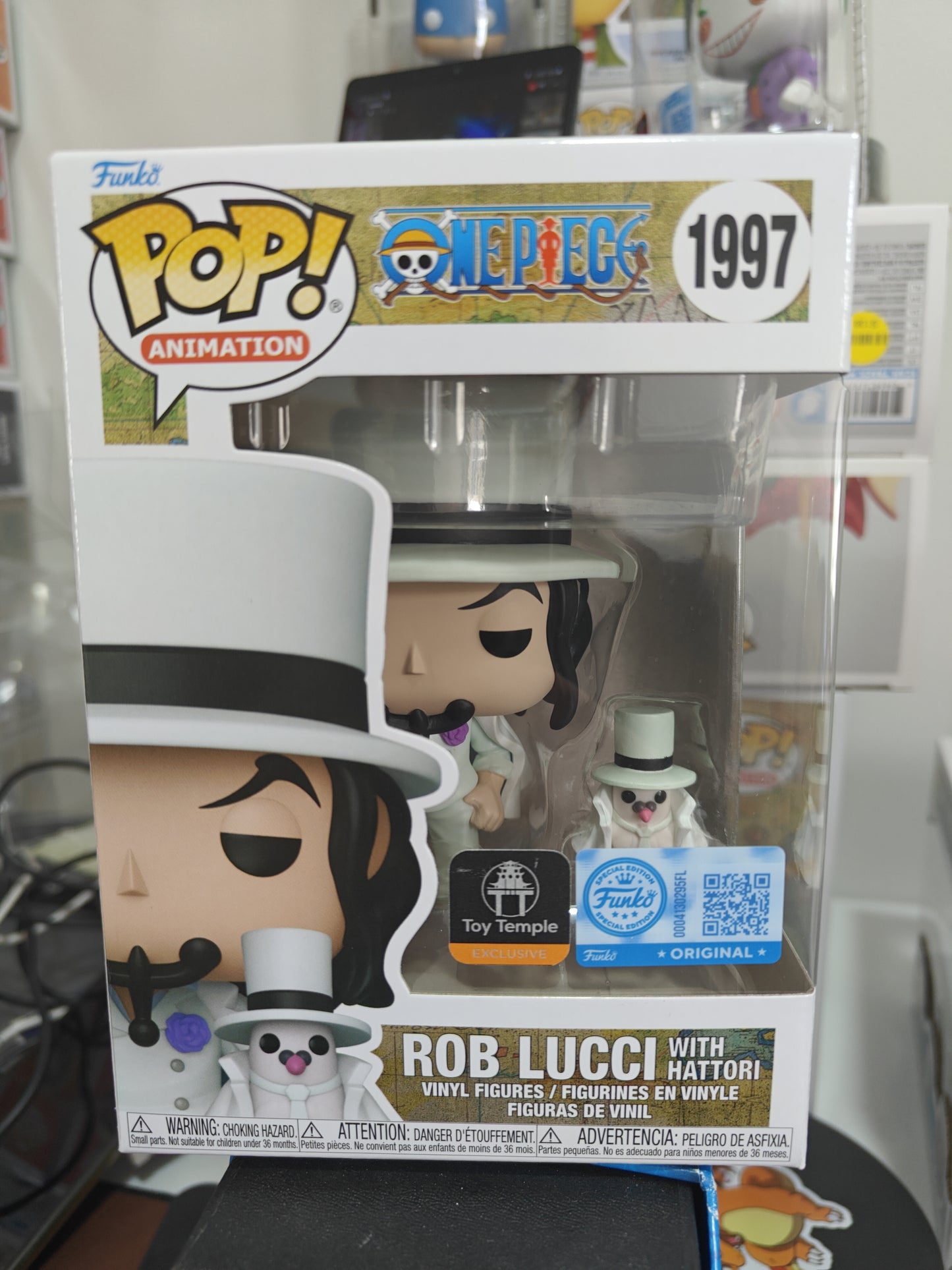 Rob Lucci with Hattori