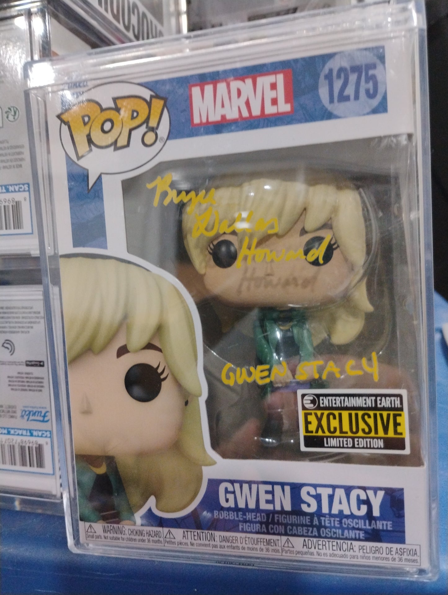 Gwen Stacy 1275 signed by Bryce Dallas Howard