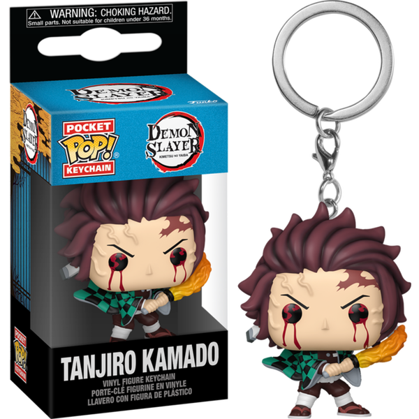 Tanjiro Kamado Sun Breathing Funko Keychain