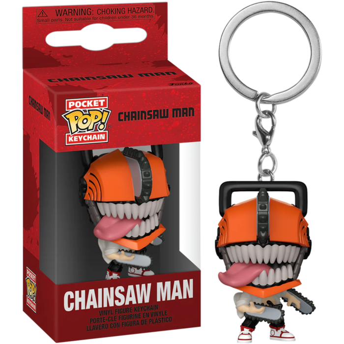Chainsaw Man Funko Keychain
