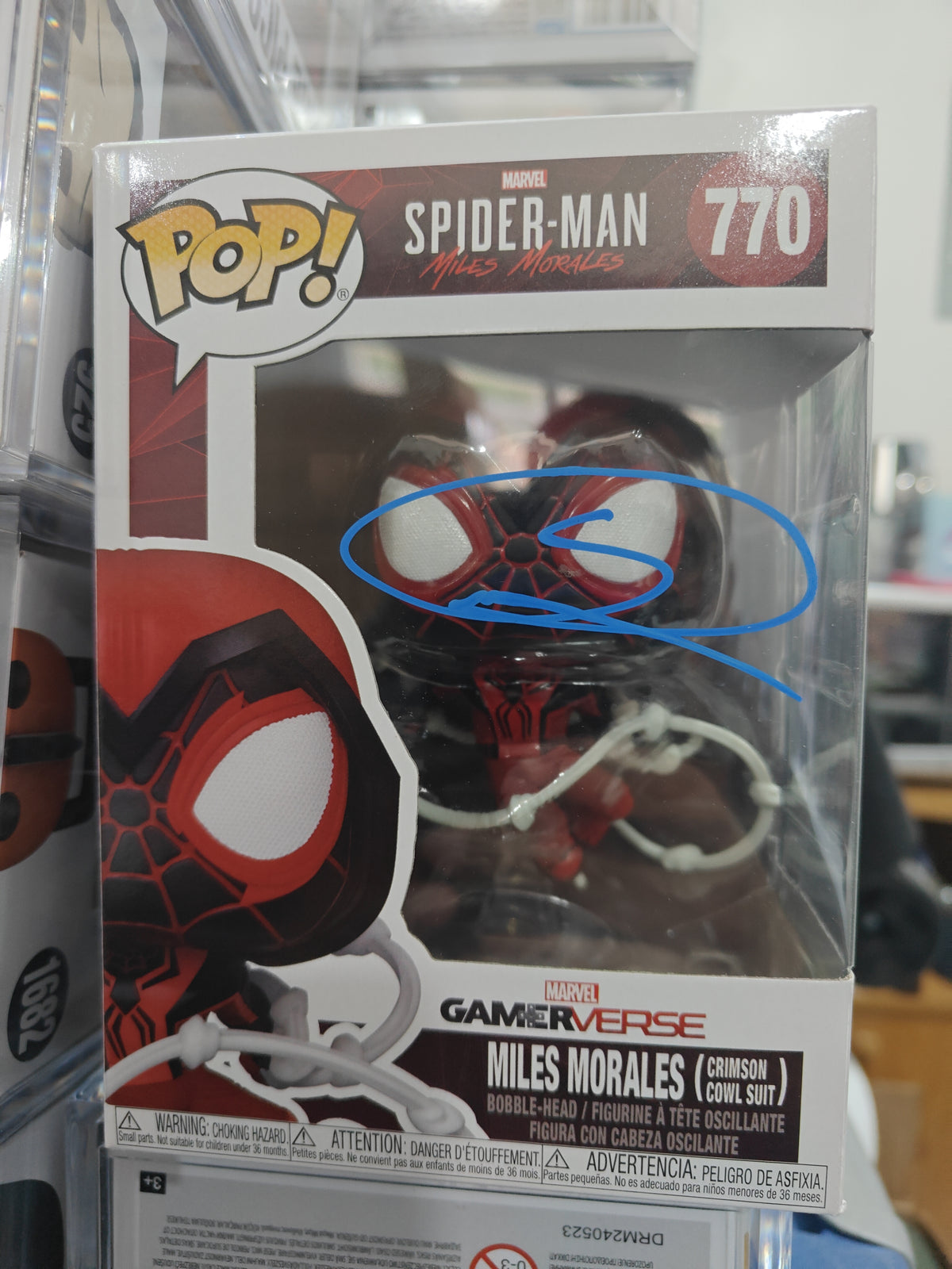 Miles Morales 770 signed by Shameik Moore