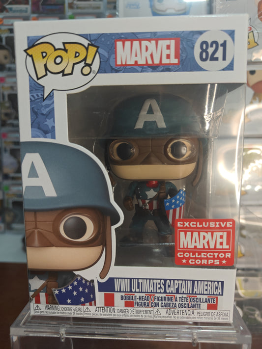 WWII Ultimates Captain America (Collector Corps) 821
