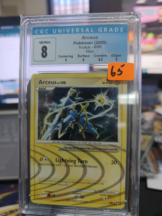 Arceus AR6 - CGC 8
