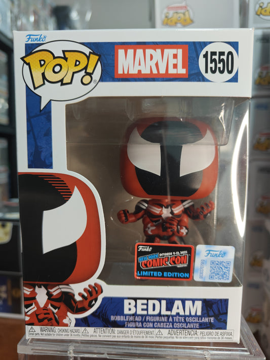 Bedlam NY Comicon Sticker 1550