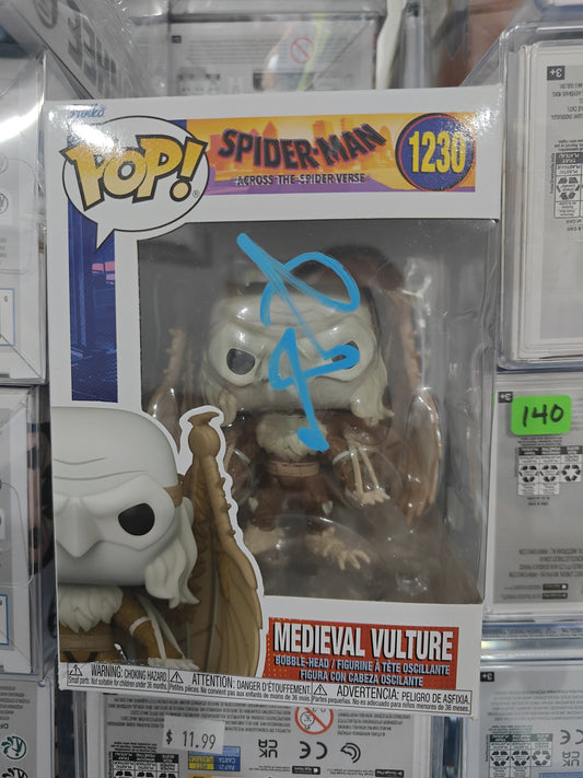 Medieval Vulture 1230 signed by Jorma Taccone