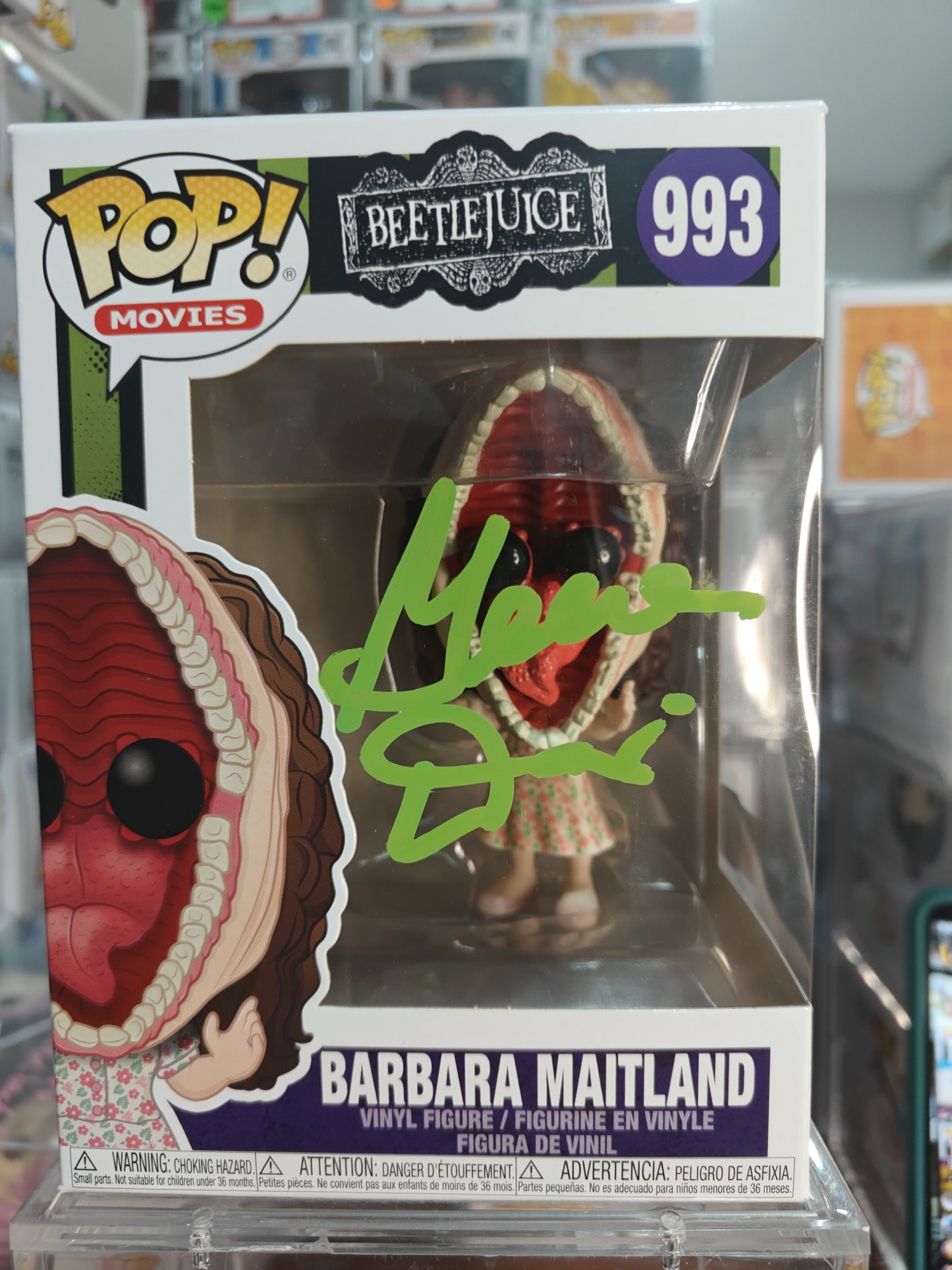 Barbara Maitland 993 signed by Geena Davis