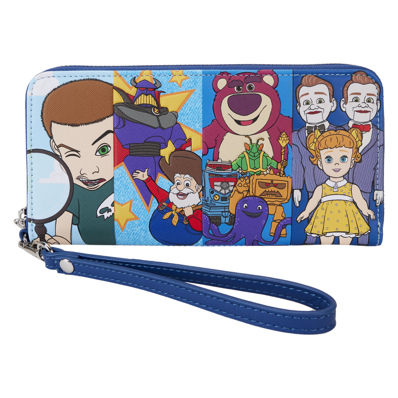 Loungefly Pixar Toy Story Movie Collab Baddies Zip Around Wristlet Wallet