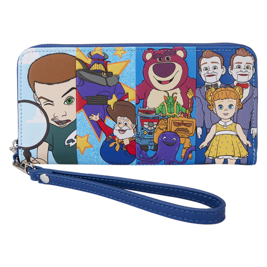 Loungefly Pixar Toy Story Movie Collab Baddies Zip Around Wristlet Wallet