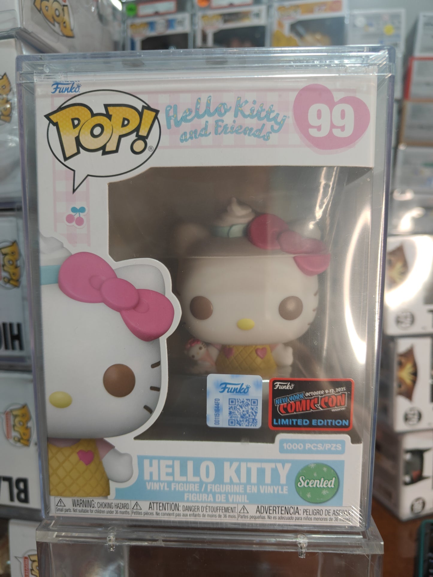Hello Kitty Scented NYCC Con Sticker 1000pcs 99