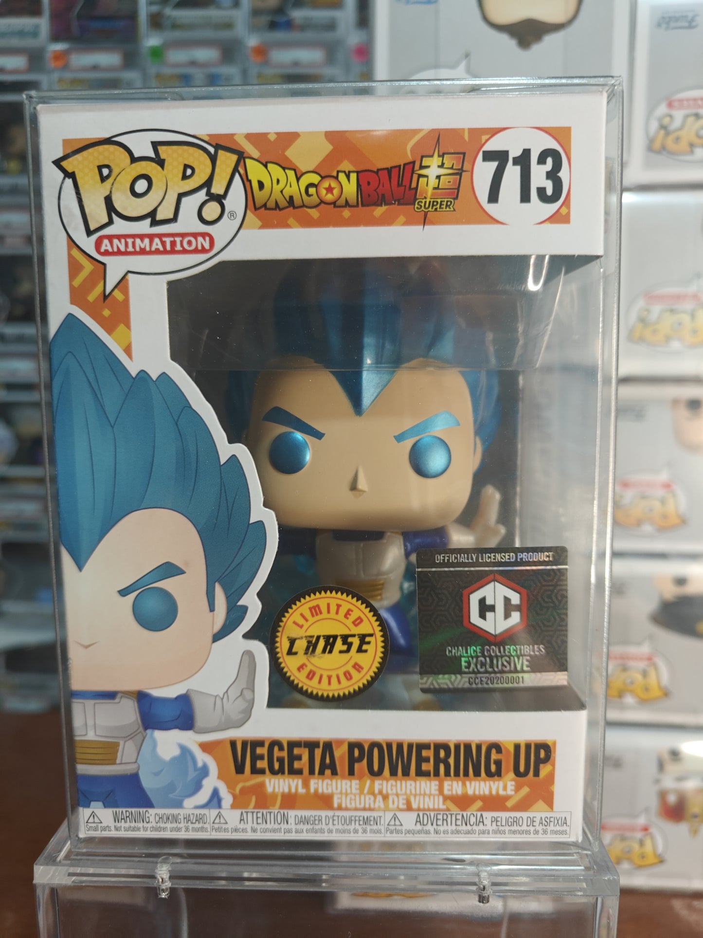 Vegeta Powering Up Chase 713