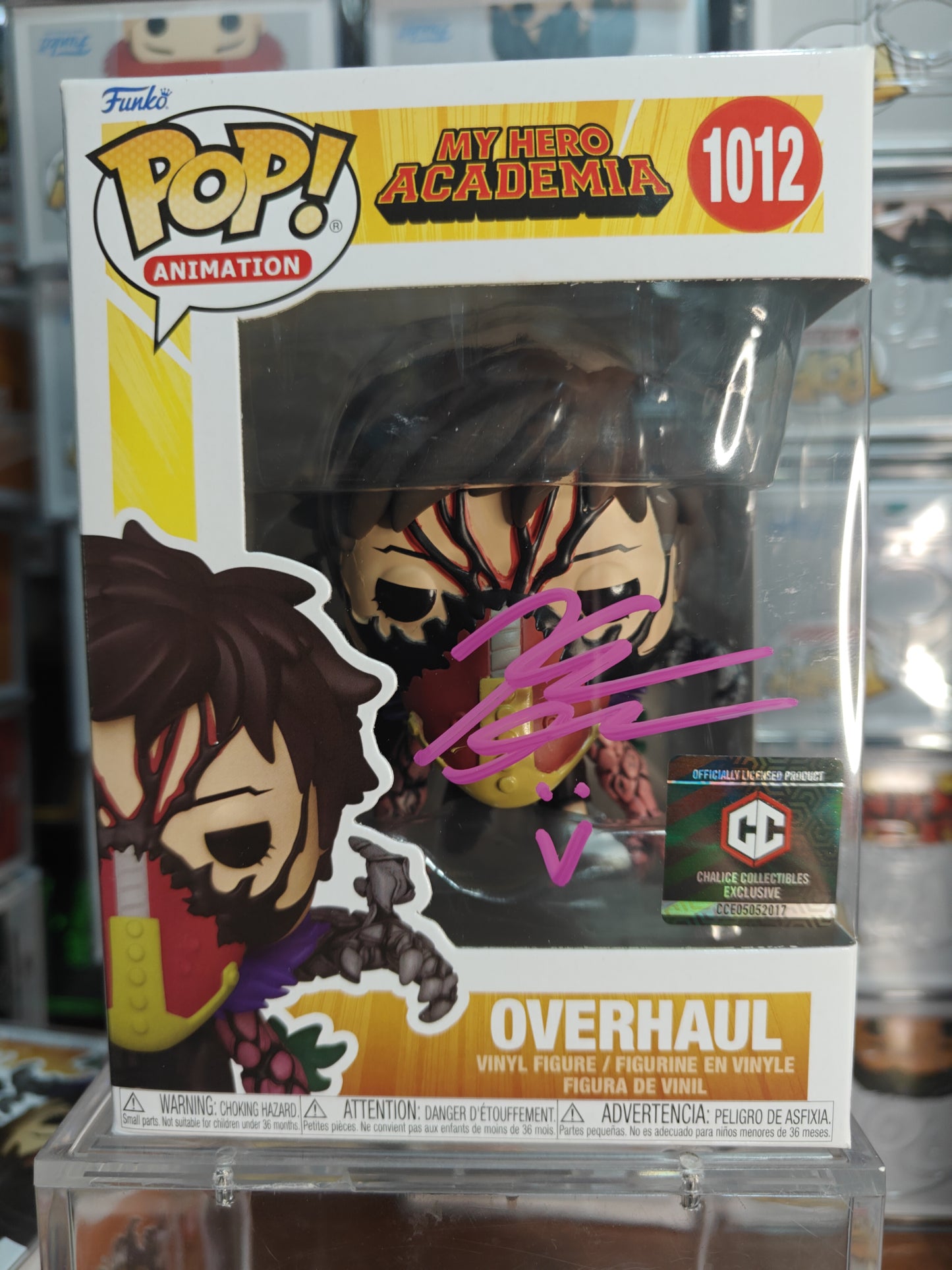 Overhaul Signed by Kellen Goff 1012