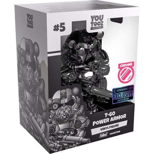 Youtooz: Fallout Game Collection - T-60 Power Armor Chrome GITD 5