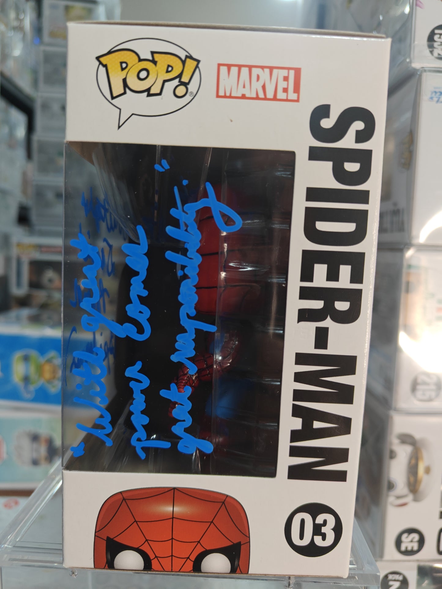 Spider-Man signed by Christopher Daniel Barnes 03