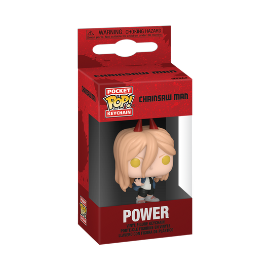 Power CSM Funko Keychain