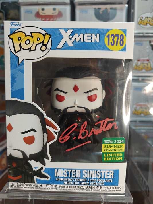 Mister Sinister Signed by Chris Britton 1378