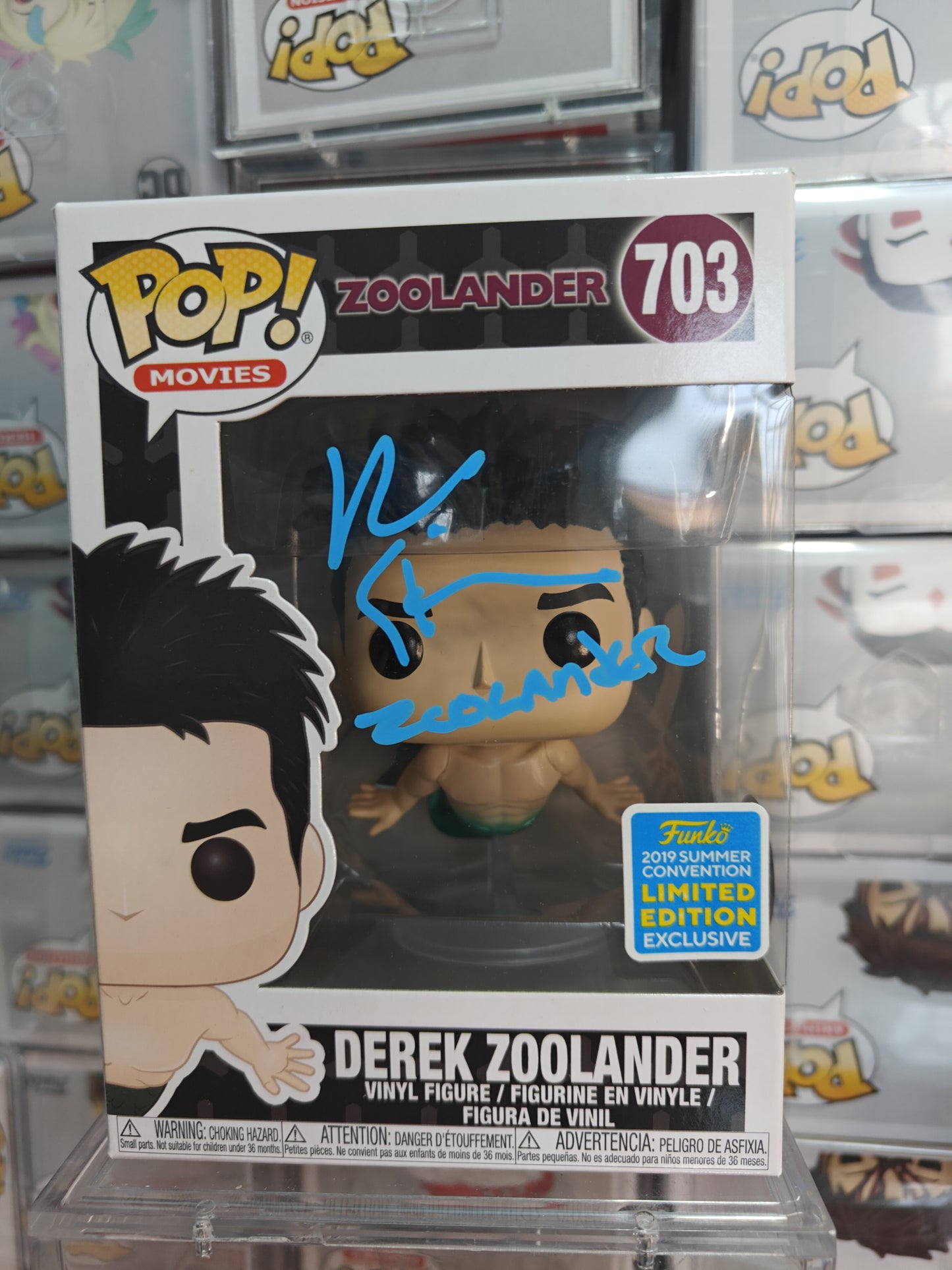 Derek Zoolander 703 Signed by Ben Still
