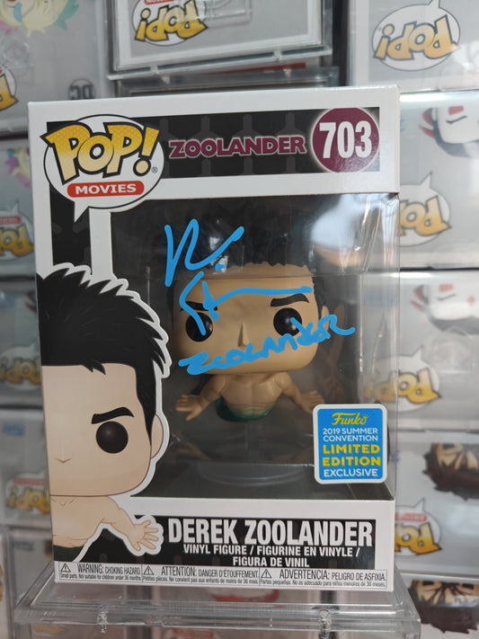 Derek Zoolander 703 Signed by Ben Still