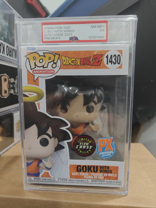 Goku with Wings - 1430 (Chase) - PSA 8.5