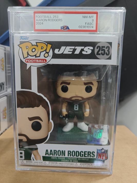 Aaron Rodgers - 253 PSA 8 FASC
