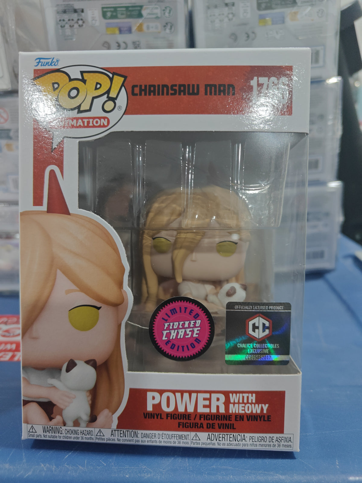 Power with Meowy Flocked Chase