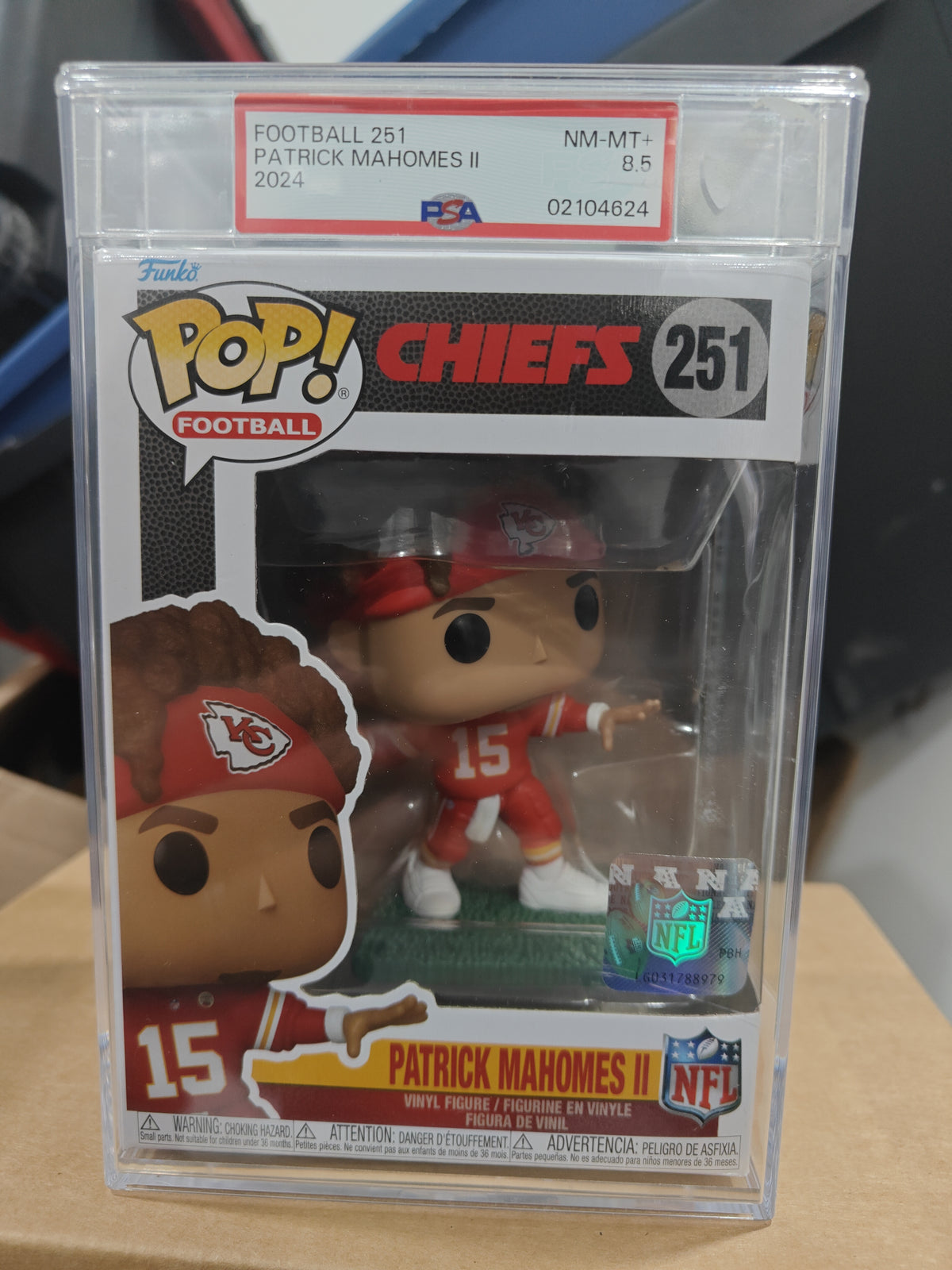 Patrick Mahomes II 251 PSA 8.5