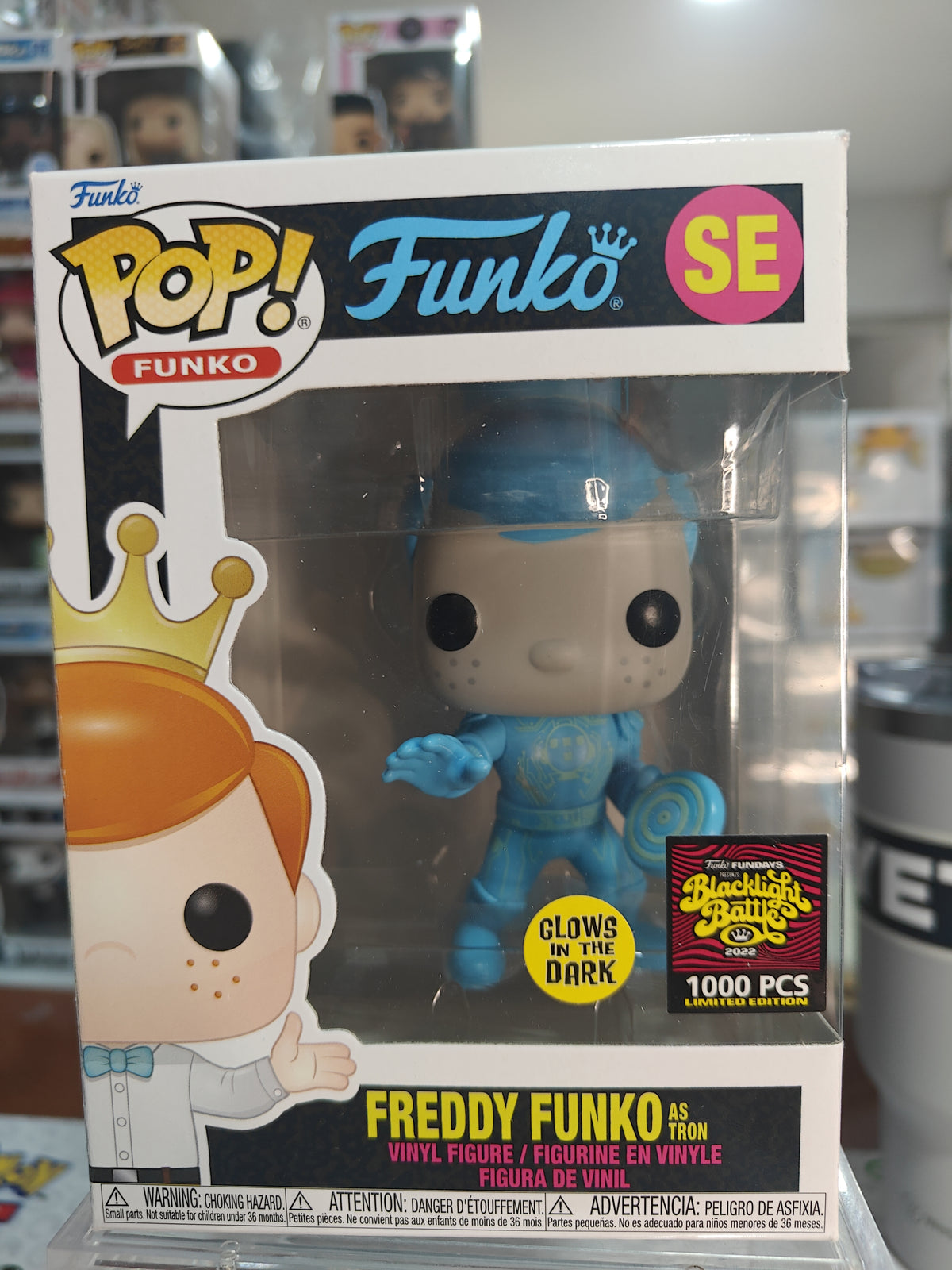 Freddy Funko as Tron