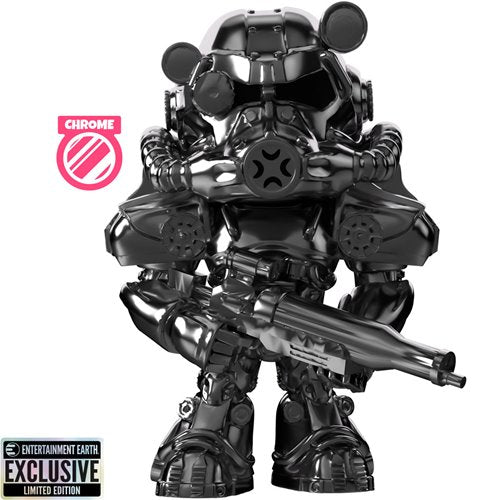 Youtooz: Fallout Game Collection - T-60 Power Armor Chrome GITD 5