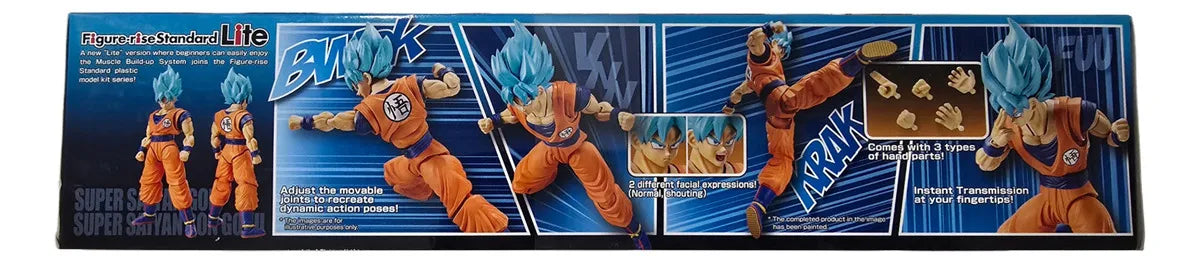 Bandai Dragon Ball Goku Super Saiyan God Blue Model Kit