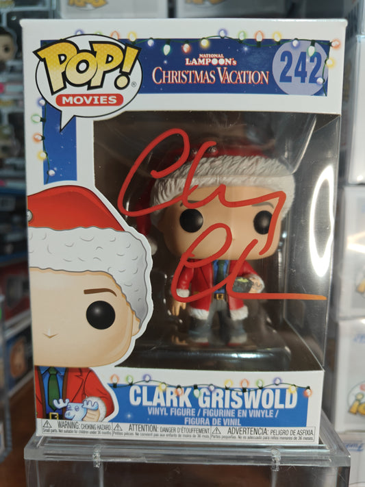 Clark Griswold Signed by Chevy Chase- 242