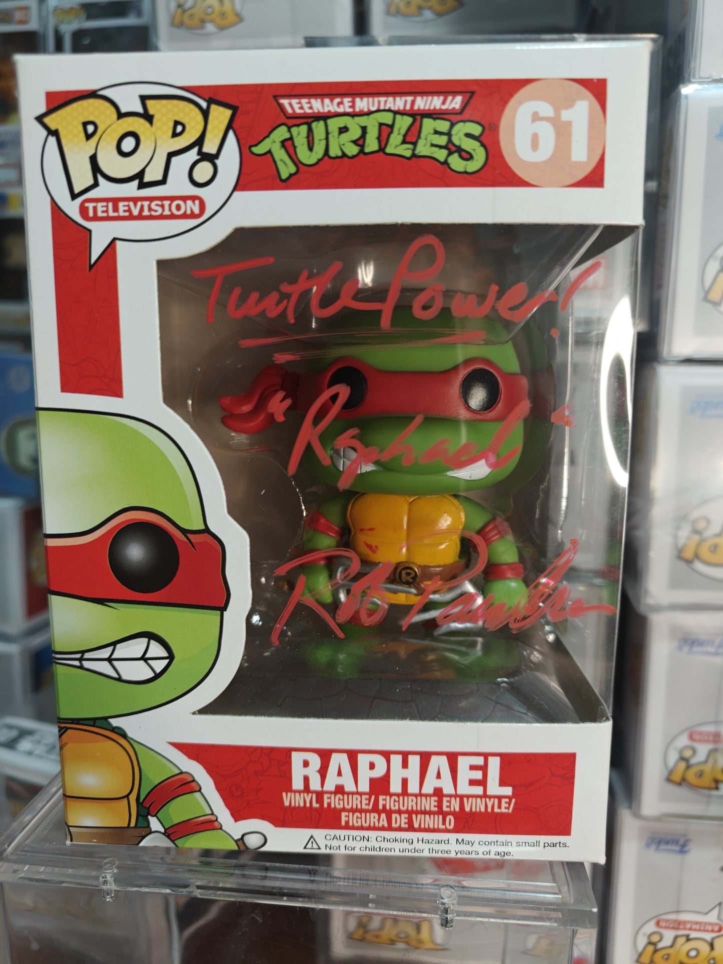 Raphael Signed by Rob Paulsen 61