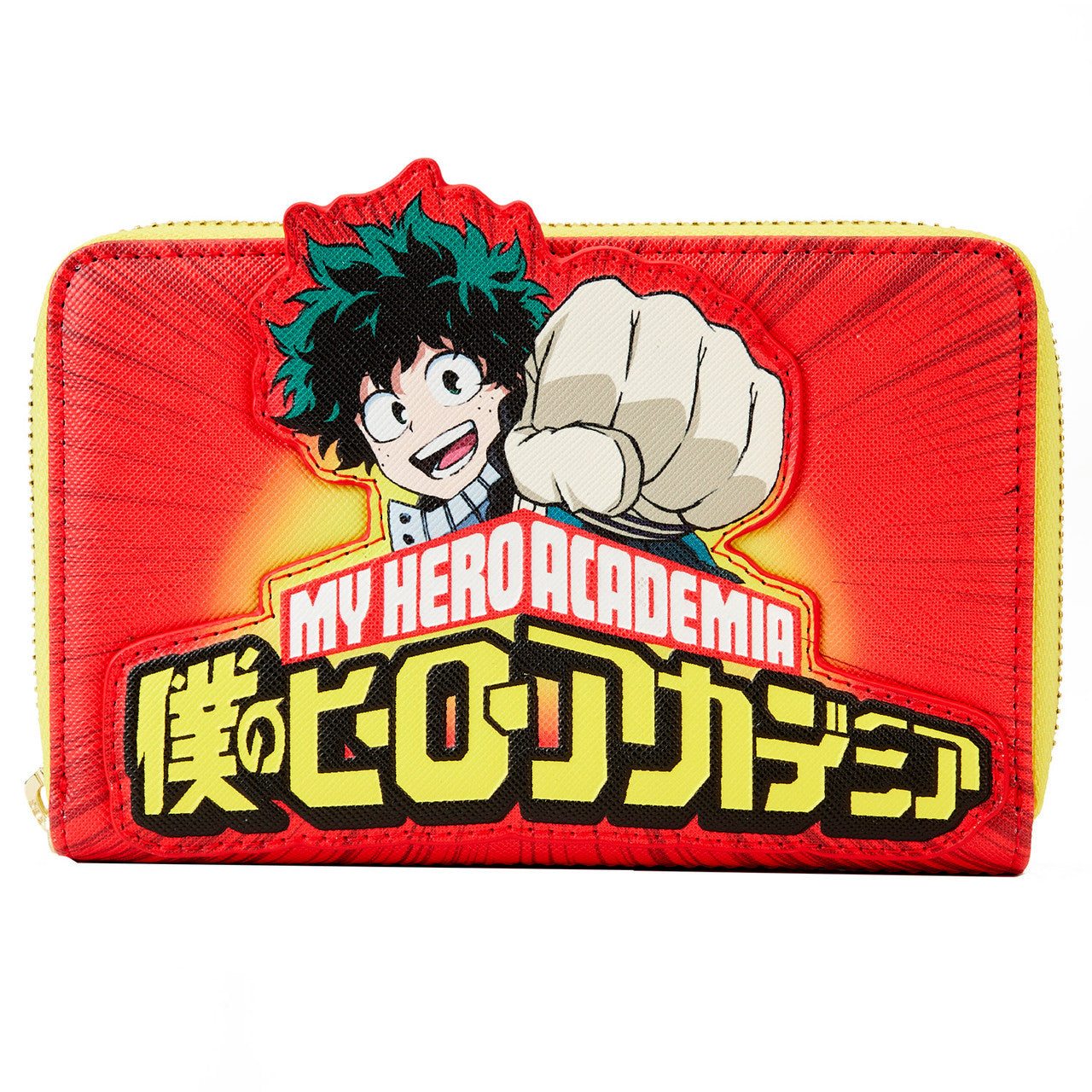Loungefly My Hero Academia Deku Zip Wallet