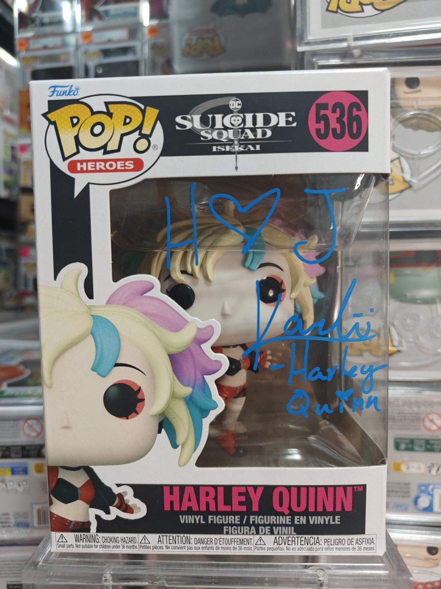 Harley Quinn signed by Karli Hoch