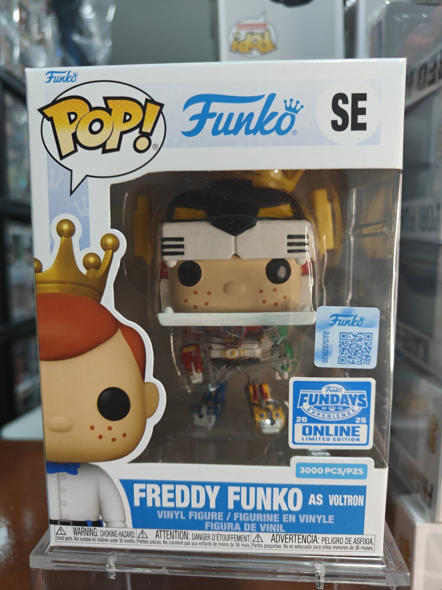 Freddy Funko as Voltron 3000 PC Fundays 2025