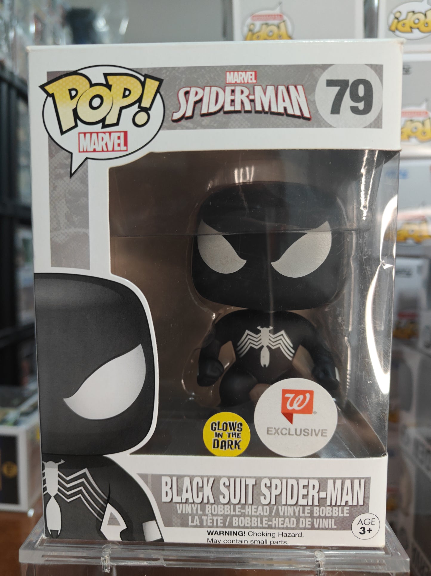 Black Suit Spider-Man GITD 79