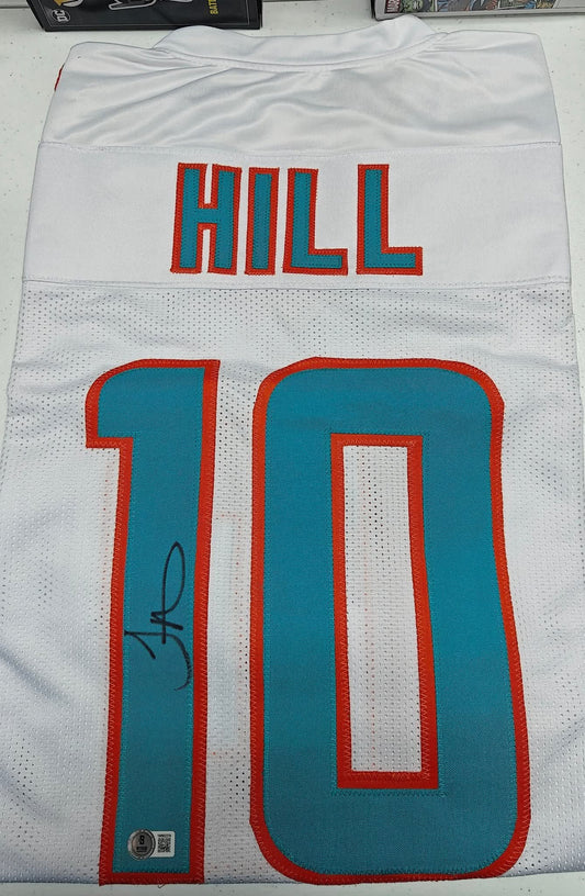 Tyreek Hill- Autographed Miami Dolphins Authentic Jersey - Beckett Certified
