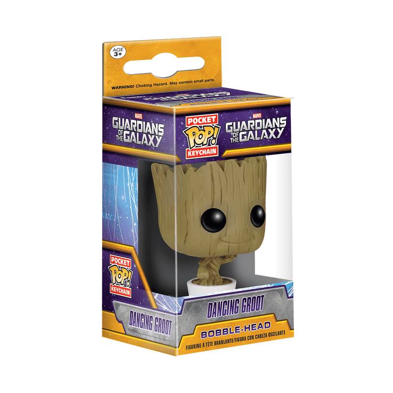 GOTG Baby Groot Dancing Funko Keychain