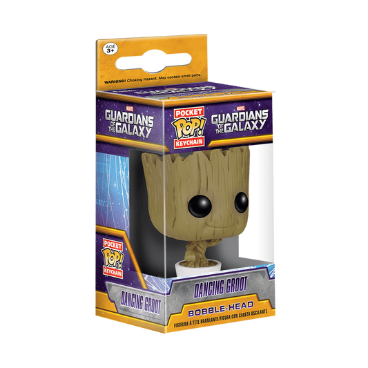 GOTG Baby Groot Dancing Funko Keychain