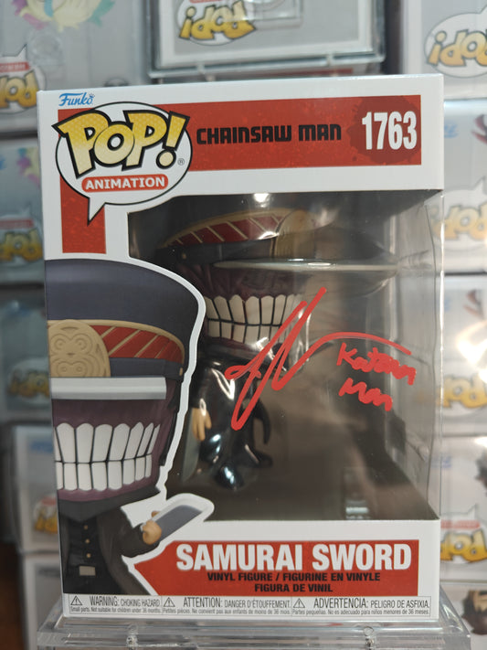 Samurai Sword signed by Jason Marnocha