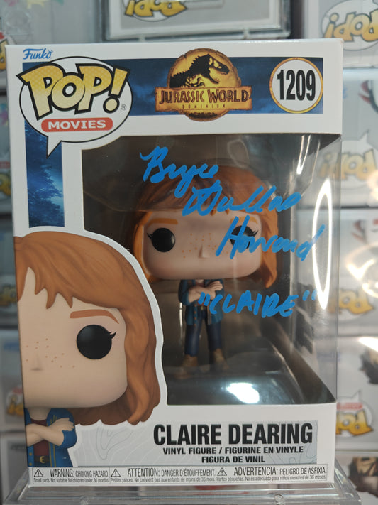 Claire Dearing signed by Bryce Dallas Howard