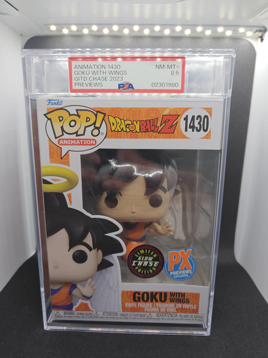 Goku with Wings - 1430 (Chase) - PSA 8.5