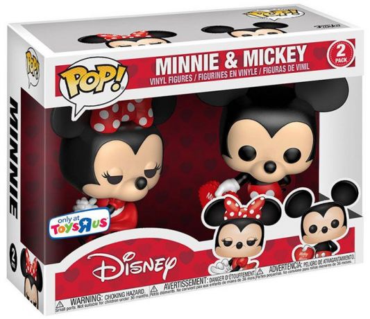 Minnie & Mickey Valentine Set