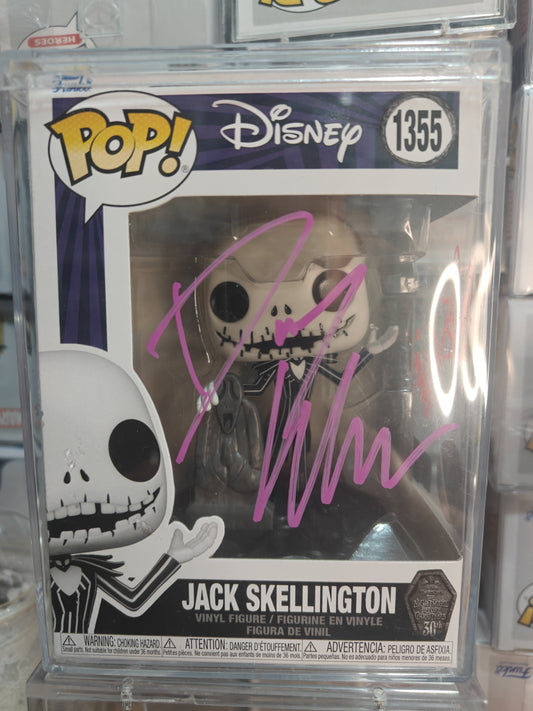 Jack Skellington 1355 Signed by Chris Sarandon & Danny Elfman