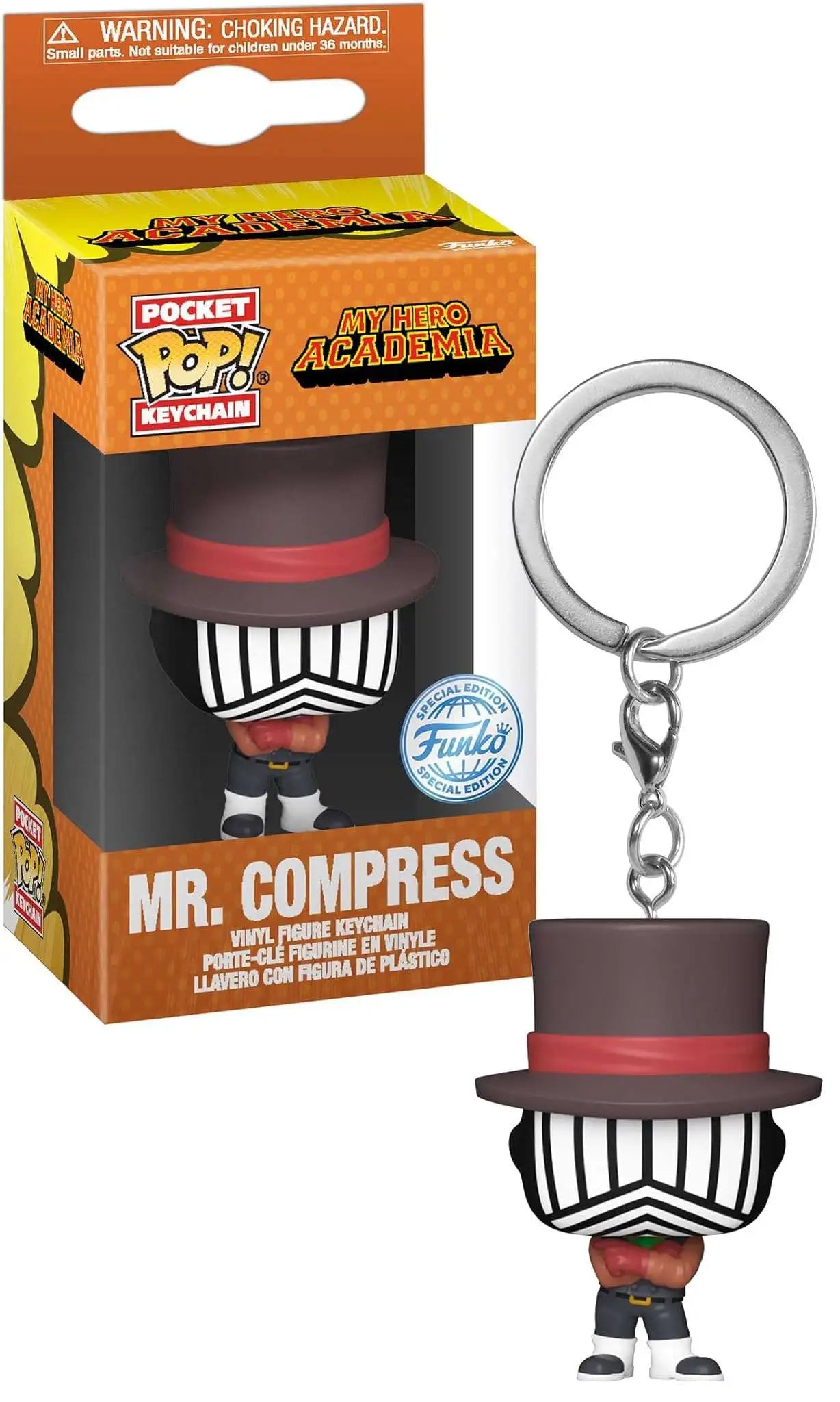 Mr Compress MHA Funko Keychain