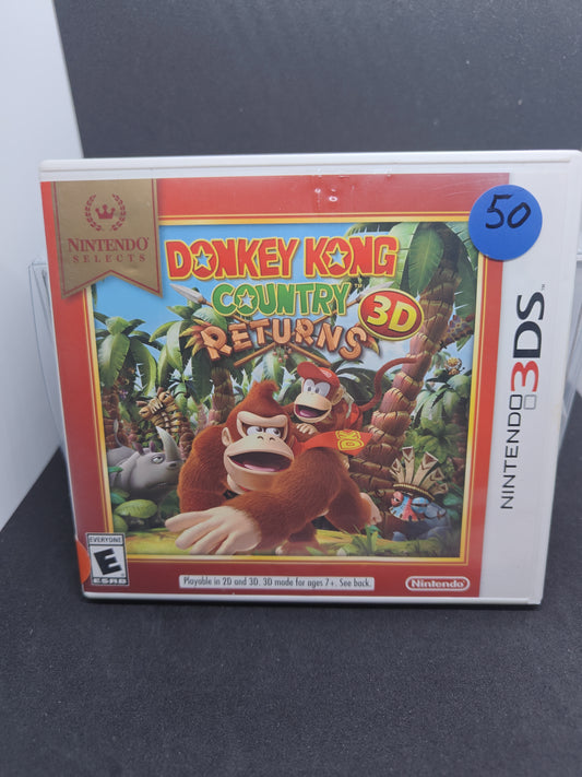Donkey Kong Country Returns 3D