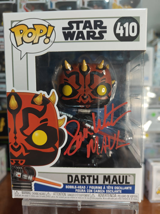 Darth Maul Signed by Sam Witwer